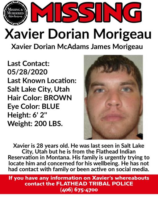 Missing: Xavier Dorian McAdams James Morigeau (resolved)